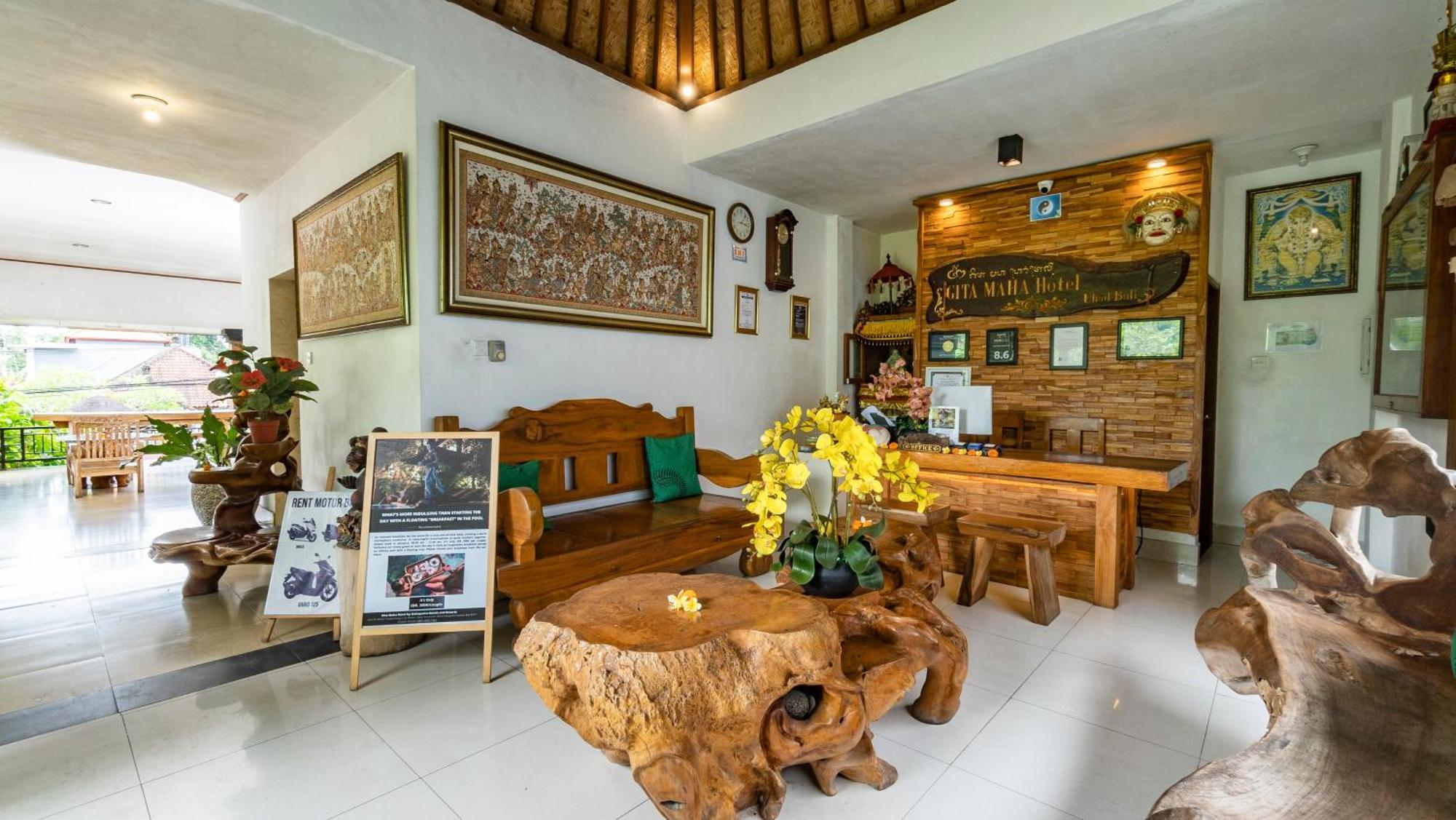 Gita Maha Ubud Hotel By Mahaputra-Chse Certified Kültér fotó